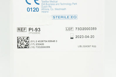 Teleflex PI-93 TAUT Intraducer Peritoneal Cath. 3.0 x 2.4mm x 8.9cm - Box of 10